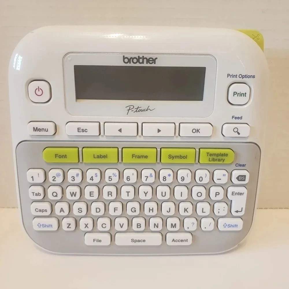 Brother P-Touch Desktop Electronic Lable Maker Model PT-D210.